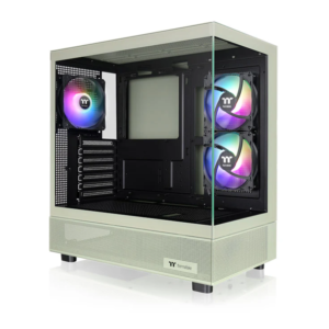 Gabinete TT View 270 Plus Mid-Tower TG x2 Fan ARGB x3 Matcha Green