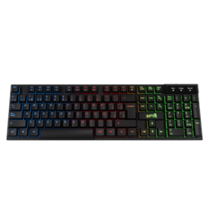 Teclado Gamer Raptor Fireclaw M1 Membrana Rainbow 7 colores