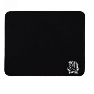 Mouse Pad Gamer Raptor Ultra Glide Antideslizante Impermeable L (450x400x3mm)