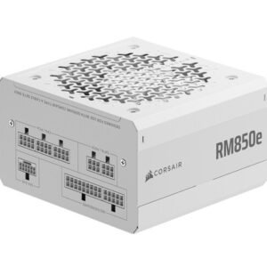 Fuente Corsair RM850e 2025 850W Cybernetics Gold Full Modular PCIe 5.1 White