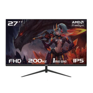 Monitor Gamer Raptor Hawk Eye 27 Frameless IPS FHD 200Hz 1Ms HDMI-DP Negro (3385)