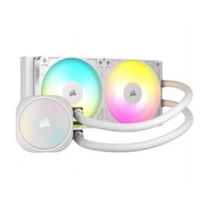 Water Cooling Corsair NAUTILUS 2x CPU Cooler 240mm RS ARGB White
