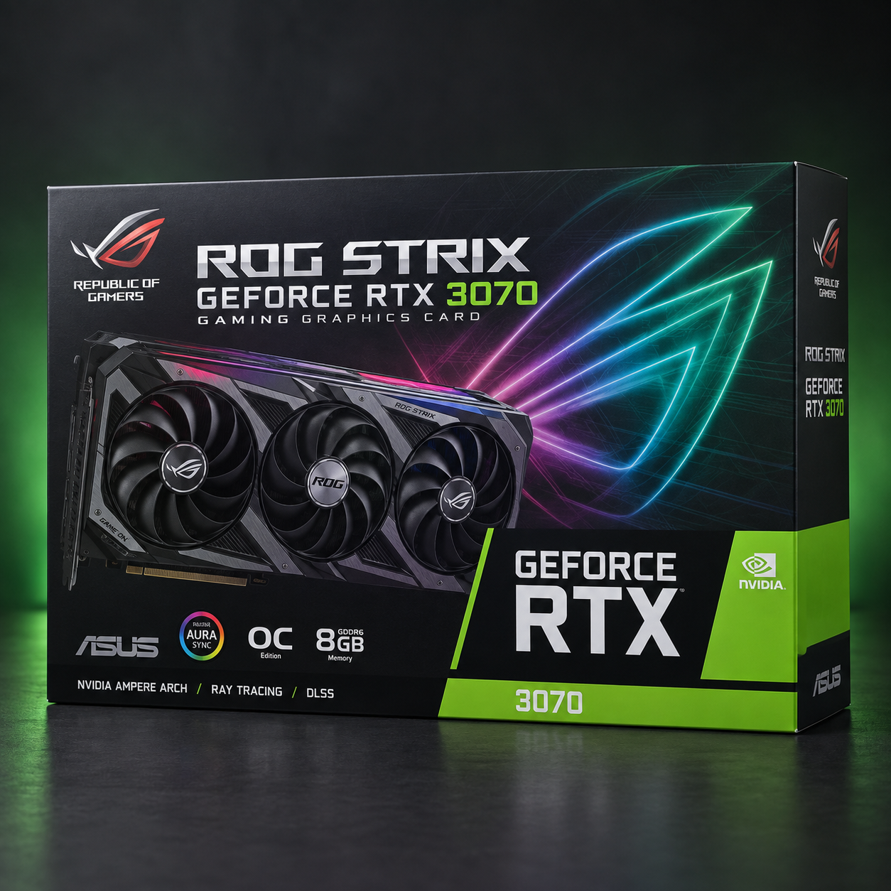 Placa de Video RTX 3070 ROG Strix OC 8GB ASUS (Outlet)