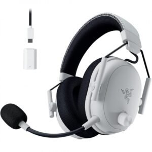 AURICULAR RAZER BLACKSHARK V3 PRO WHITE HYPERSPEED WIRELESS+BT ANC THX