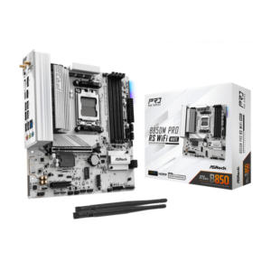 MOTHER ASROCK (AM5) B850M PRO RS WIFI WHITE