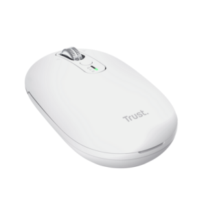 MOUSE GAMER TRUST SERON HYPERSCROLL SLIM WRLS WHITE