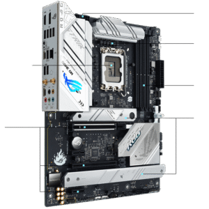 Motherboard ROG Strix B760-A Gaming WiFi ASUS LGA1700 (NUEVA)