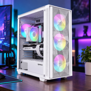 Ryzen 5 5600 / B450 / 16GB / SSD 240GB / 3060 Ti / 550w / Vector V217 White
