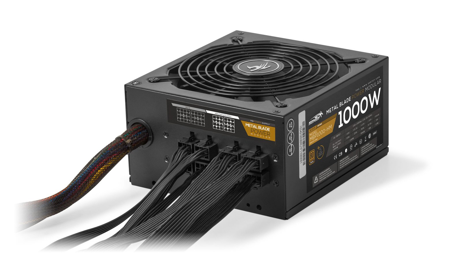 Fuente Sentey 1000W 80+ (Outlet)
