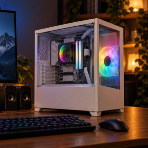 Ryzen 5 4600G / A320 / 16GB / SSD 120GB / 600w / Thunder Strike White