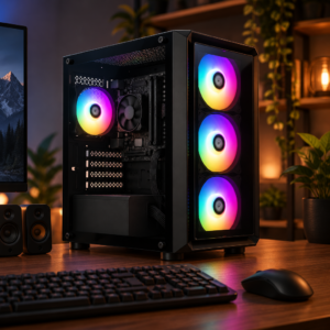 Ryzen 7 5700G / A320 / 16GB / SSD 120GB / 600w / Infinity Glass
